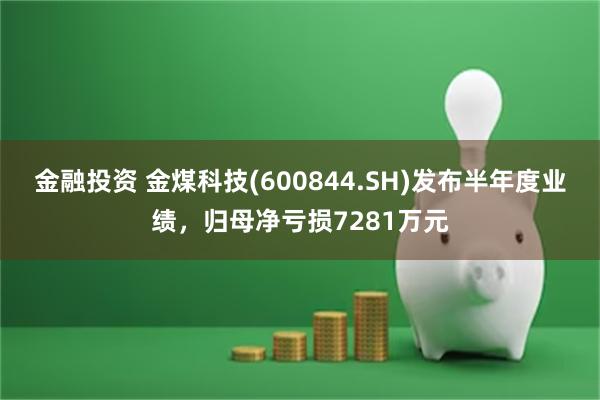 金融投资 金煤科技(600844.SH)发布半年度业绩，归母净亏损7281万元